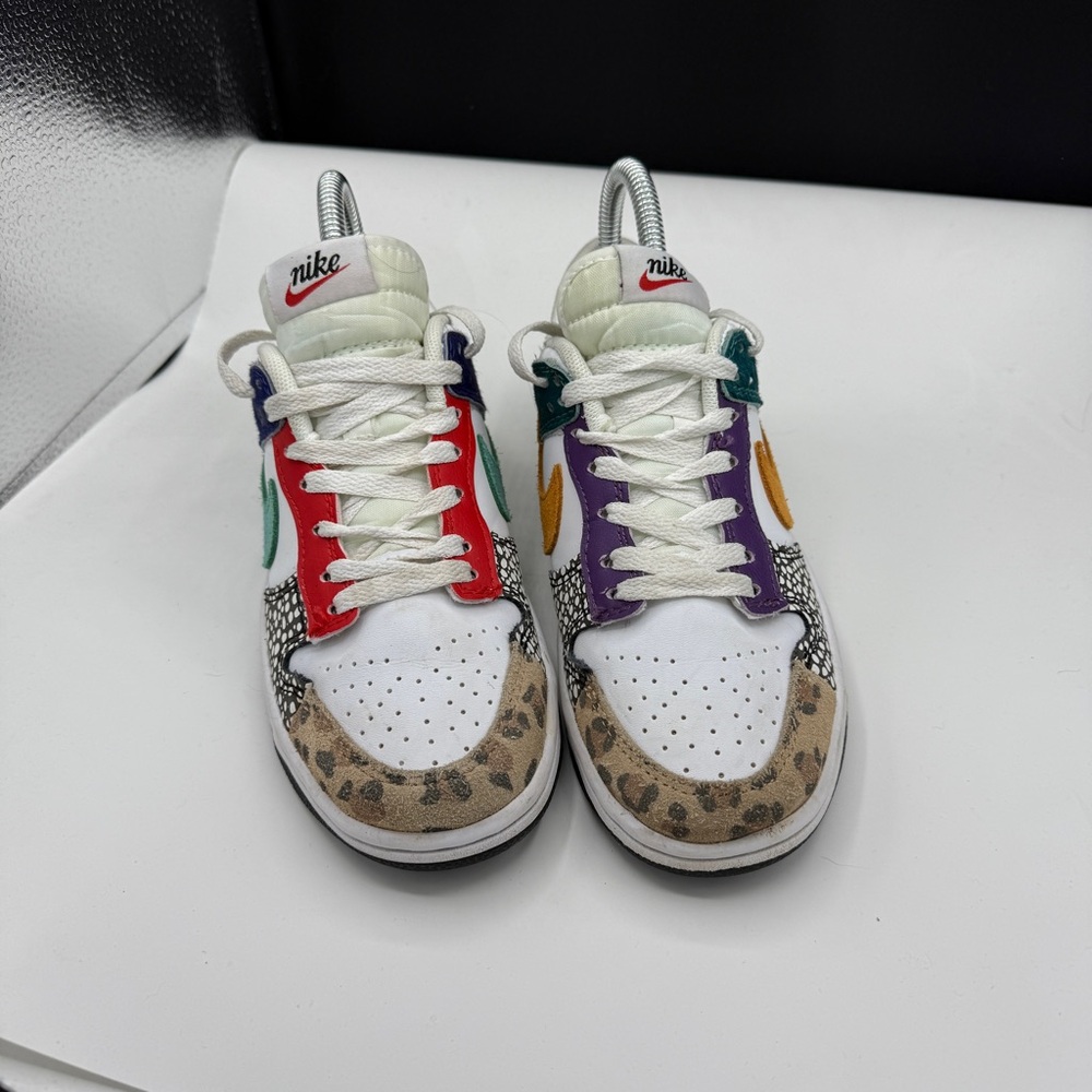 Nike Women’s Low Dunk Safari Mix Lace Up Sneakers